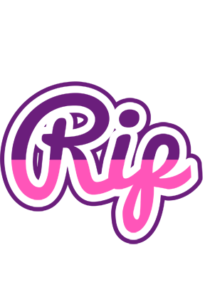 Rip cheerful logo