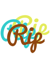 Rip cupcake logo