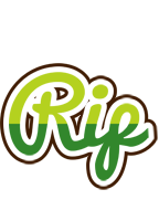 Rip golfing logo