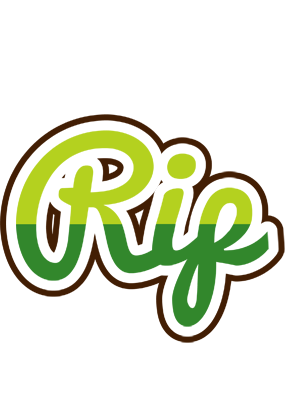 Rip golfing logo