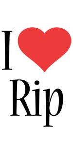Rip i-love logo