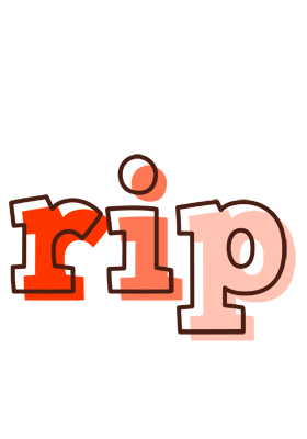 Rip paint logo