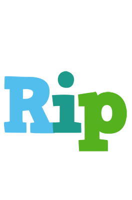 Rip rainbows logo