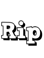 Rip snowing logo