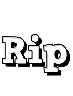 Rip snowing logo