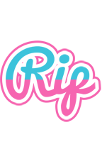 Rip woman logo