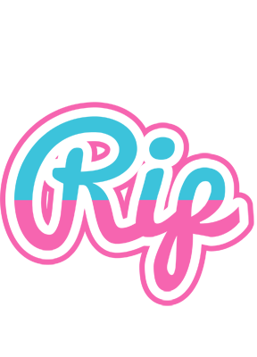 Rip woman logo