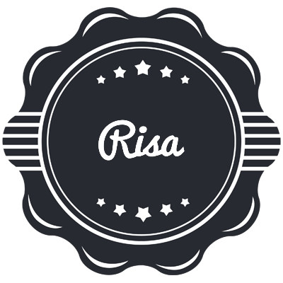 Risa badge logo