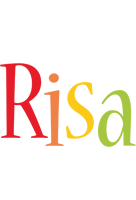 Risa birthday logo