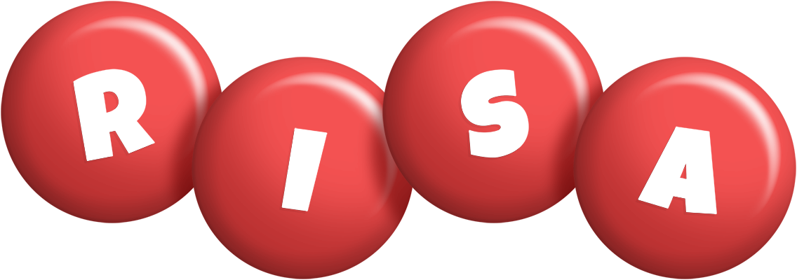 Risa candy-red logo