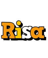 Risa cartoon logo