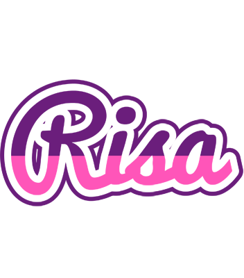 Risa cheerful logo