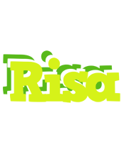 Risa citrus logo