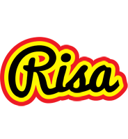 Risa flaming logo