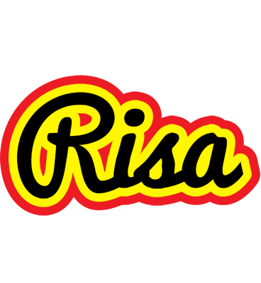 Risa flaming logo