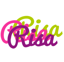 Risa flowers logo