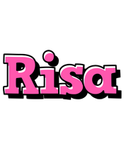 Risa girlish logo