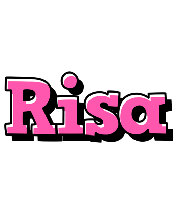 Risa girlish logo