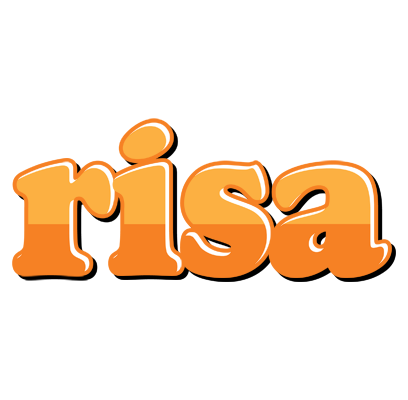 Risa orange logo