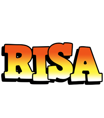 Risa sunset logo