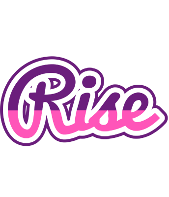 Rise cheerful logo
