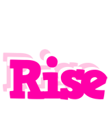 Rise dancing logo