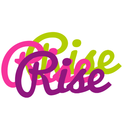 Rise flowers logo