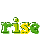 Rise juice logo