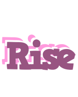 Rise relaxing logo