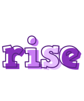 Rise sensual logo