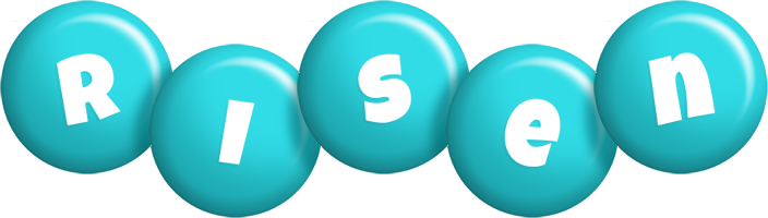 Risen candy-azur logo