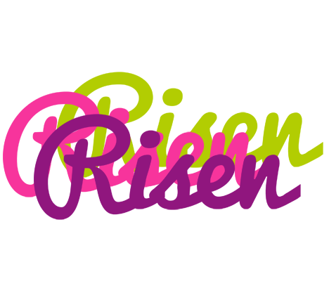 Risen flowers logo