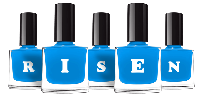 Risen glossy logo