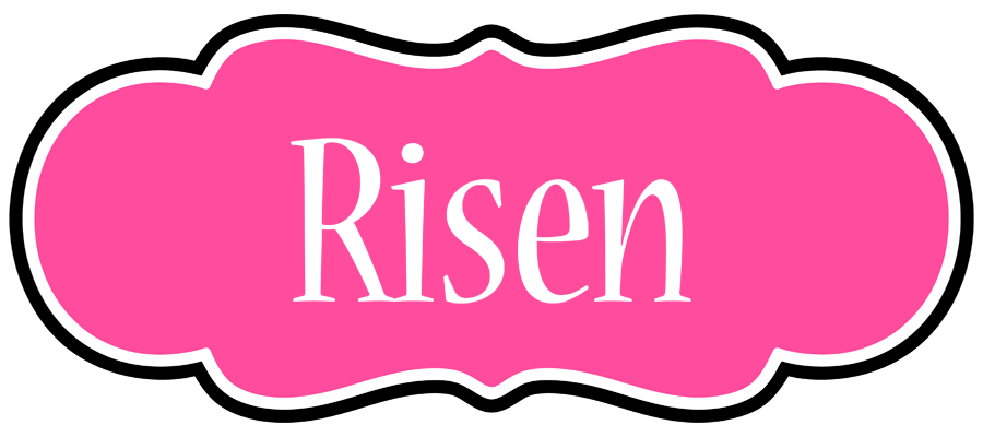Risen invitation logo