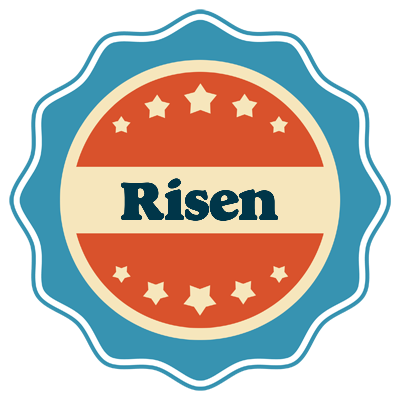 Risen labels logo
