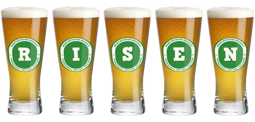 Risen lager logo