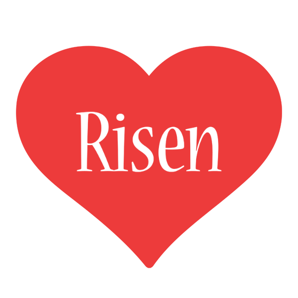 Risen love logo