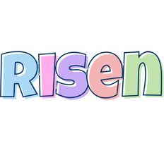 Risen pastel logo