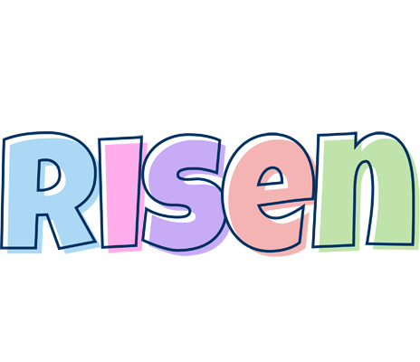 Risen pastel logo