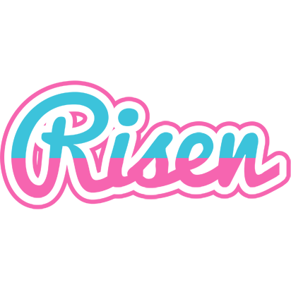 Risen woman logo
