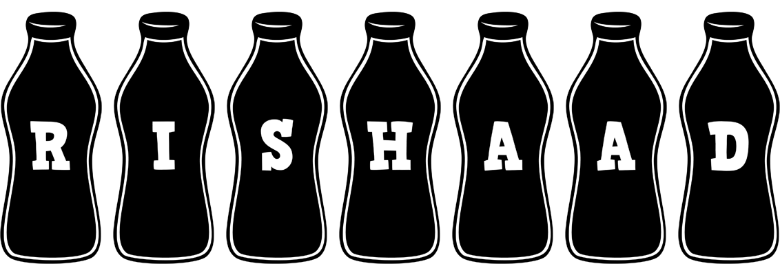 Rishaad bottle logo