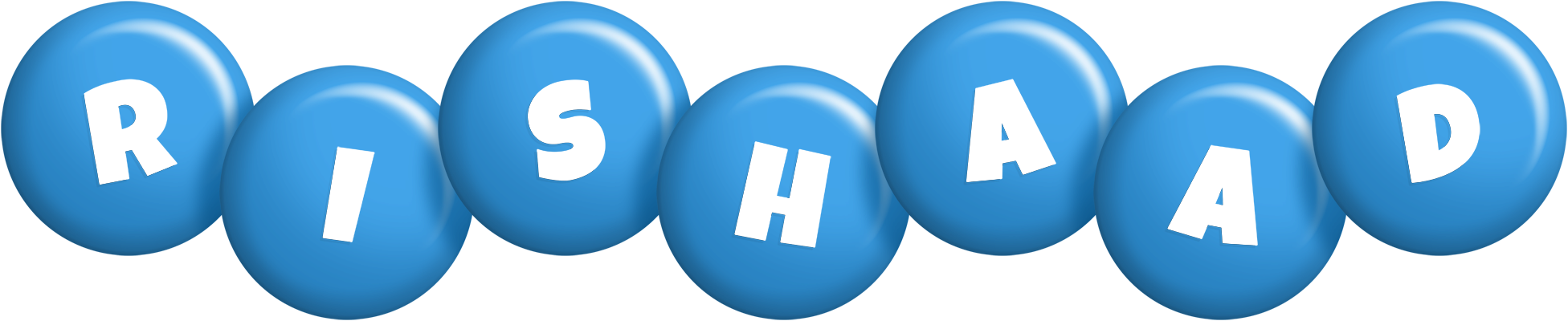 Rishaad candy-blue logo