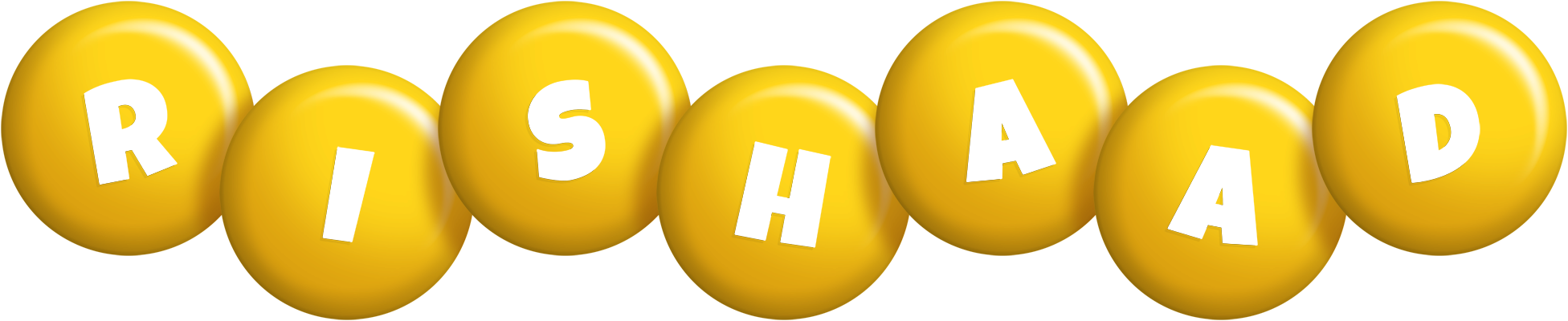 Rishaad candy-yellow logo