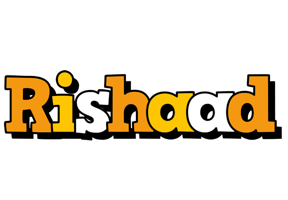 Rishaad cartoon logo