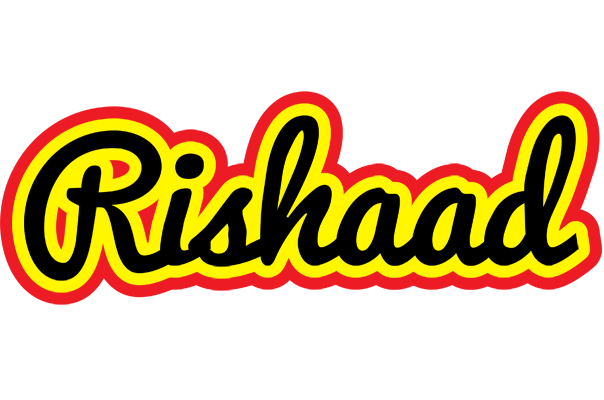 Rishaad flaming logo