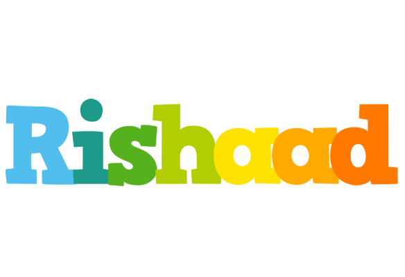 Rishaad rainbows logo