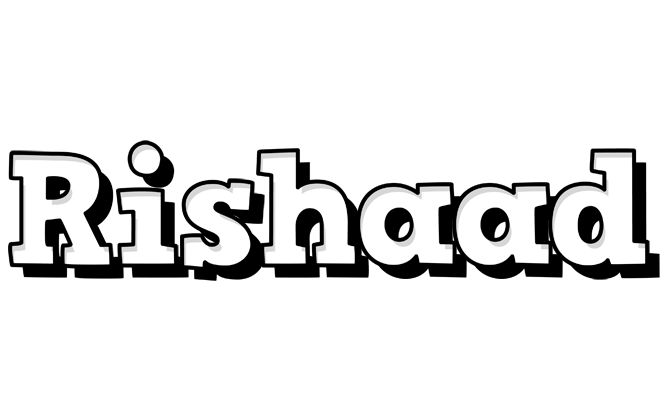 Rishaad snowing logo