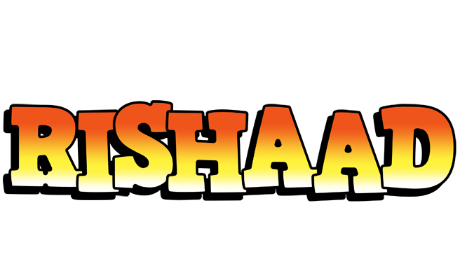 Rishaad sunset logo
