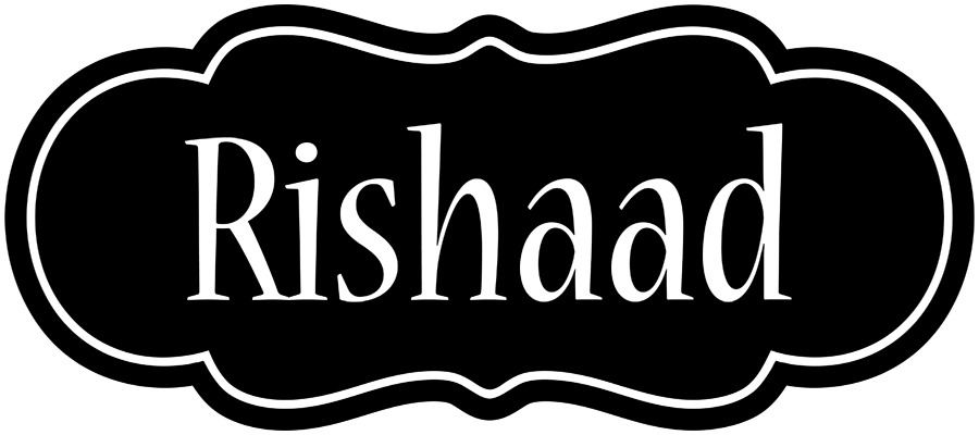 Rishaad welcome logo