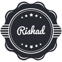 Rishad badge logo